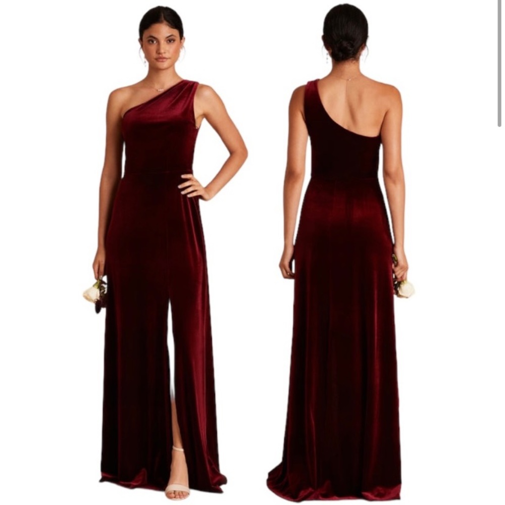Birdy Grey Kira Dress Velvet Cabernet Dress